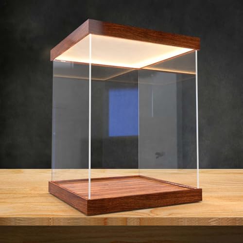 Vitrina acrílica Transparente, la Base de...