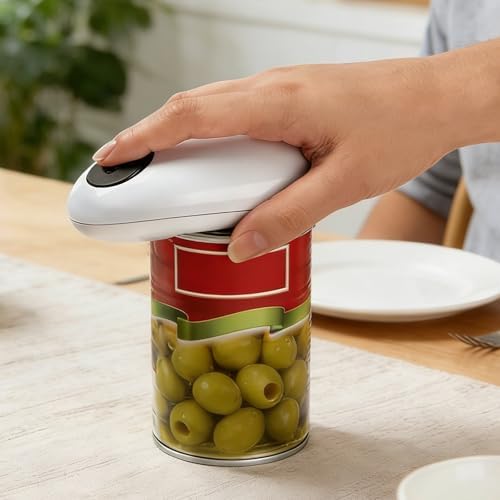 Electric Can Openers Kitchen Use- Automatic Can Opener, One Touch...