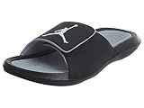 Nike mens Jordan Hydro 6 Sandal, Black White Wolf Grey, 14