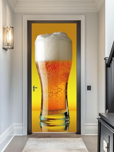 Artfanke 3D Beer Mug Door Sticker