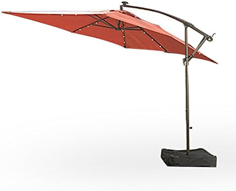 Garden Winds Rectangular Solar Offset Umbrella Replacement Canopy Top Cover