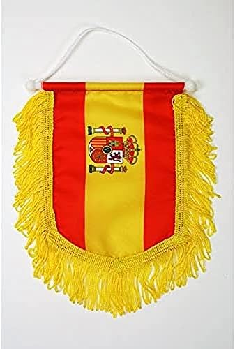 AZ FLAG BANDERIN de ESPAÑA 15x10cm - BANDERINA ESPAÑOLA 10 x 15 c...