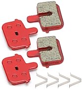 Fahrradbremsbeläge, 8 Stück Fahrrad-Scheibenbremsbeläge aus Harz Durev...