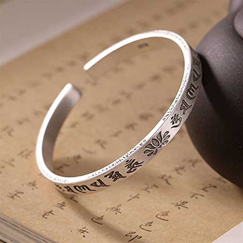 Bracelet femme argent pur S999 jonc ouvert idéal pour sublimer vos tenues de bureau et de soirée