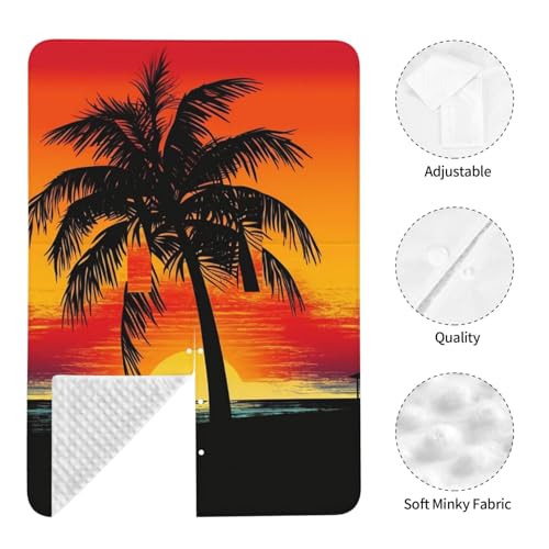 Housse de siège auto bébé motif coucher de soleil cadeau naissance - 7
