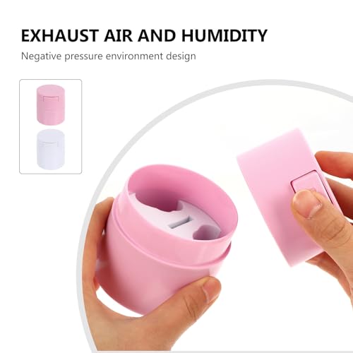 2 Pièces Pot de Rangement pour Faux Cils Scellé, Portable, Léger – vue 7