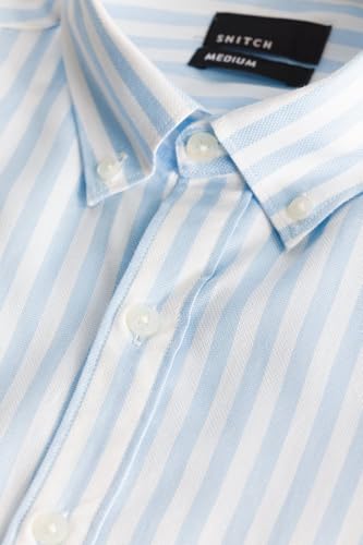 Image of SNITCH Blue Stripes Shirts