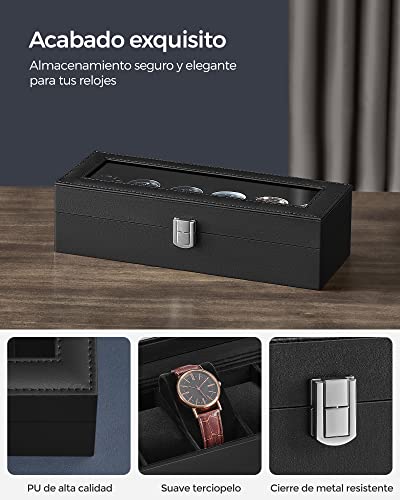 La mejor comparación de Estuche para relojes los 5 más buscados. 27 Imagen adicional
