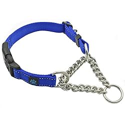Max and Neo Stainless Steel Chain Martingale Collar - We
