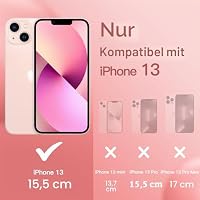 JETech Silikon Hülle für iPhone 13, Rosa Pomelo – Ansicht 2
