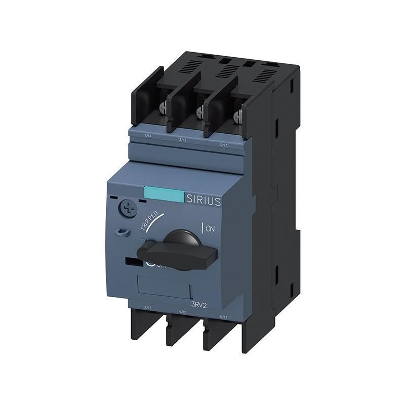 Interruptor magnetotérmico y disyuntor de protección de motor 3RV2 3RV2011-1GA40 para carril
