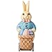 Enesco Jim Shore Heartwood Creek Pint Sized Bunny Pushing Cart, 5.9"H