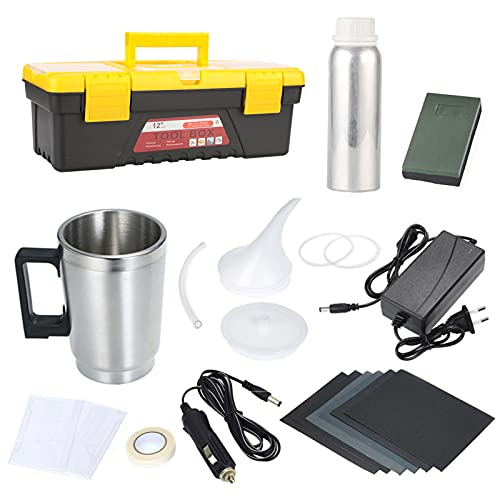 Aumotop Kits de restauración de faros de automóvil, herramienta de reparación de pulido de faros de automóvil, reparación de arañazos de vidrio, pulido químico de polímero líquido para restaurar faros Cover