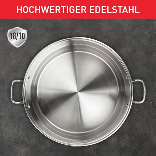 Tefal Duetto A70542 Kochtopf 20 cm, hochwertiger Edelstahl 18/10, graduiert, Ausgießdeckel, für alle Herdarten geeignet, auch Induktion 4