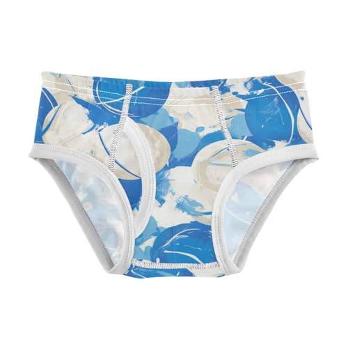 KLL Baseball Blue Stripoddler Boys' Comfort Training Underwear Breathable Undies