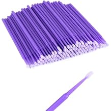 100PCS Car Touch Up Paint Brushes,Single-Use Micro Brushes for Refinishing Car Detail Paint Tiny Paint Brushes Scratches,Practical Car Accessories Micro Paint Brushes for Paint Chip Repair