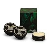 Hemlock Park Candele da viaggio Smoked Palo Santo | Confezione da 3