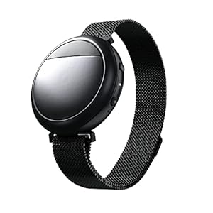 Embr Wave Cooling Bracelet – Warming Bracelet – Personalized Thermal Relief – Manage Hot Flashes, Night Sweats, Sleep, Tension – Clinically Proven – Rechargeable – Black