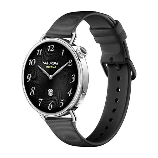 Xiaomi Watch S4 41mm, Smartwatch, Diámetro de 41 mm, Cuerpo ultraligero de 32g, Pronóstico menstrual, 150+ modos deportivos, Funciones de seguridad, Xiaomi HyperOS 3, Correa de goma fluorada (Negro)
