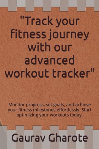 "Track your fitness journey with our advanced workout tracker": Monitor progress, set goals, and achieve your fitness milestones effortlessly. Start optimizing your workouts today.
