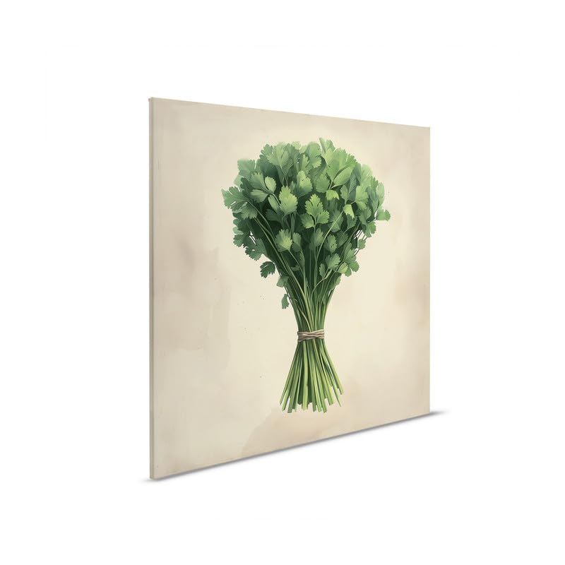 Impression sur toile A.S. Création DD132941 coriandre beige 50x50 cm