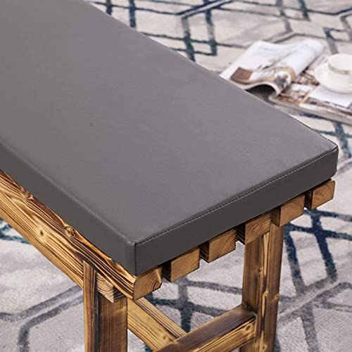 Cuscino per panca in pelle sintetica impermeabile, per dondolo da