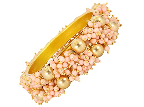 Image of NMII Metal and Zircon Studded Kadaa set for Women /Girls