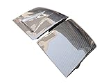 EPR Carbon Fiber for Nissan 180SX S13 Silvia Headlight Cover Vented Air Duct Tunnel Replace Replacement Insert Assembly Pair