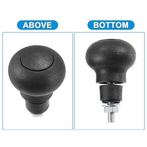 X Autohaux 8Mm Screw Steering Wheel Knob Turning Aid Ball Tractor Forklift Accessories #TOP5