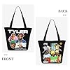 THERIGHTEN Women Tyler Rapper The Creator Singer Music Tote Bag lightweight Shoulder Bag Large Capacity Reusable Grocery with Inner Pockets Zipper for Sport Travel Beach shopping #3