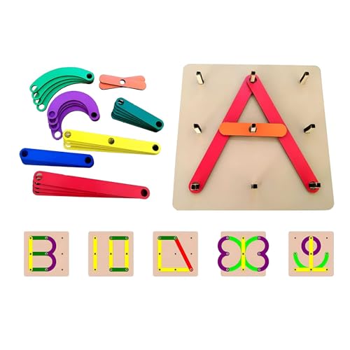 Image of Wooden Alphabet Puzzle for Kids 2-5 Years - ABCD Learning Toy with Letters & Numbers, Alphanumeric Puzzle Board, Educational Activity Toy for Early Learning & Skill Development