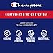 Champion Men's Athletic Stretch Boxer Briefs, Lightweight Stretch, Moisture-Wicking, No Ride-Up Fit Underwear, 3-Pack, Blue Print With Logo/Navy/Silverstone, XX-Large US
