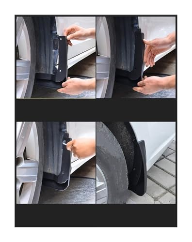 Guardabarros de coche para Mazda 2 Demio, viaja protegido en días de lluvia 4