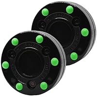 Algopix Similar Product 9 - Green Biscuit Roller Hockey Puck 2 Pack