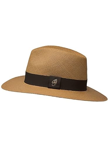 Gamboa Panama Hat Men And Women Fedora Borsalino And Gambler Straw Hat Sombrero Panama Hombre Y Mujer Brown #TOP2