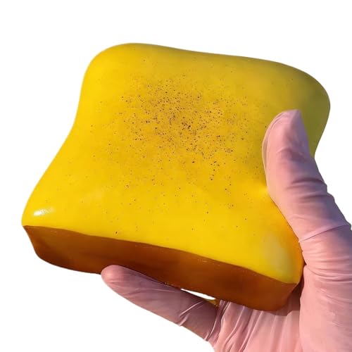 Slow Rebound Toy - Squeeze Toys For Kids,Elastic Ultra-Soft Toast Shape Party Favor | Sensory Prank Pinch Toys For Kid Boys Girl