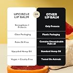 UpCircle Lip Balm with Hemp Seed Oil + Shea Butter 15ml – Hydrating + Plumping – Rosehip + Grapefruit Oil To Soothe Dry Lips - Natural, Vegan + Cruelty-Free - Image 5