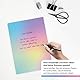 50 Blatt Briefpapier (A4) | Heller Regenbogen Verlauf | Motivpapier | edles Design Papier | beidseitig bedruckt | Bastelpapier | 90 g/m²