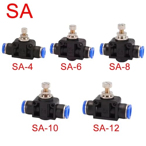 Válvula de control de flujo SA-6 para regular presión de agua con precisión 5