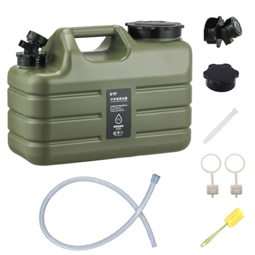 Sparkstarses 11L Campeggio tanica Acqua, Contenitore per Acqua da con Rubinetto, Secchio Portatile con Due Maniglie, Senza BPA, Serbatoio per Acqua, per Pesca, Feste, furgoni e Camper