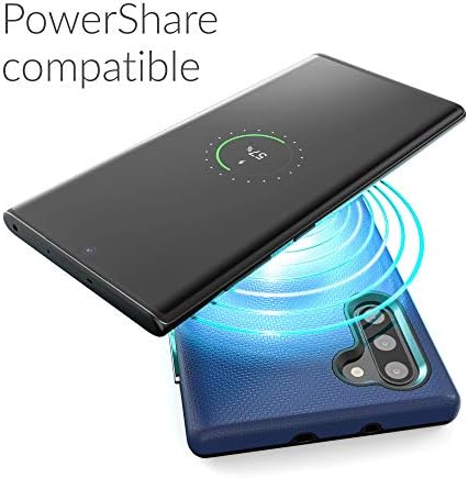 Crave Note 10 Case, Dual Guard Protection Series Case for Samsung Galaxy Note 10 - Navy