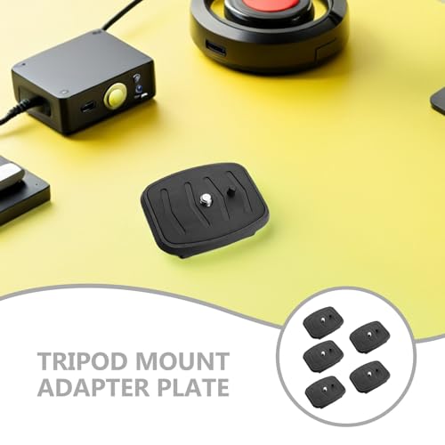 Placa de liberación rápida de 4.3 cm en pack de 5 unidades para trípodes y estabilizadores 7