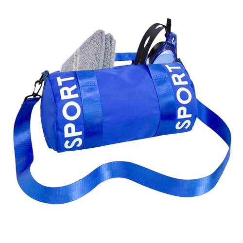 Mochila para la piscina para niños - bolsa de natación impermeable con compartimentos húmedos/secos | Duffel deportivo multipropósito para clases de natación, viajes en playa y campamento nocturno | B