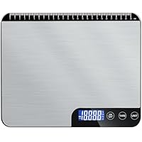 BRICH Digitale Küchenwaage Dual-Plattform - 500g/0,01g & 15kg/1g Präzision