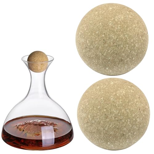 Piutouyar 2 Pack Wine Cork Ball