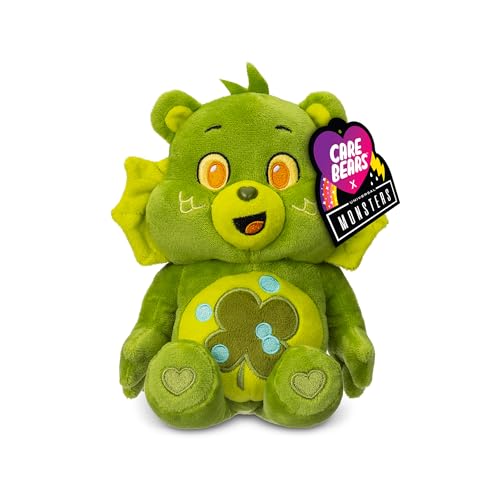Image of Care Bears Universal Monsters 9" Fun Size Plush - Good Luck Bear as Creature from The Black Lagoon - Soft, Huggable Plushie, Stuffed Animal for Girls and Boys, Ages 4+