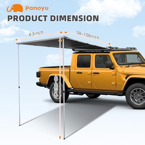 Panoyu PA-CS030 Car Awning For Camping Roof Rack Awning thumb #2