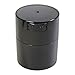 Tightvac - 1/2 oz to 3 ounce Airtight Multi-Use Vacuum Seal Portable Storage Container for Dry Goods, Food, and Herbs - Black Pearl