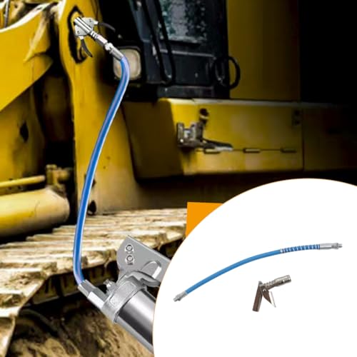 Orivin Handhebel-Fettschmierkopf mit 40 cm großem Fettschmierfass für die Schmierwartung mechanischer Geräte