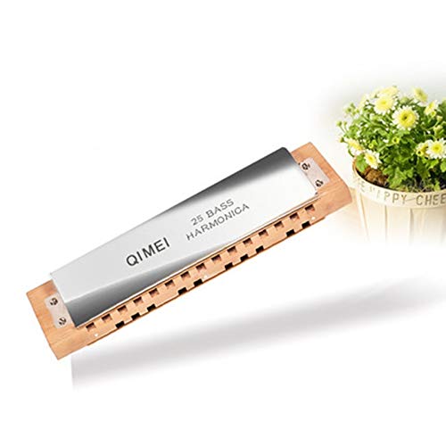 JINSUO GWTRY 25 Trous Basse Harmonica ARMONICA Une Bocca WoodenCore Instrument de Musique Bouche Ogan Chine célèbre… - Les Beatles, Paul McCartney, John Lennon, RIngo Starr, George Harrison JINSUO GWTRY 25 Trous Basse Harmonica ARMONICA Une Bocca WoodenCore Instrument de Musique Bouche Ogan Chine célèbre… – Image 4